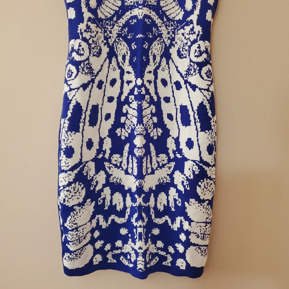 Wow Couture - 🦋 Butterfly jacquard bandage dress - Size M - Picture 4 of 8
